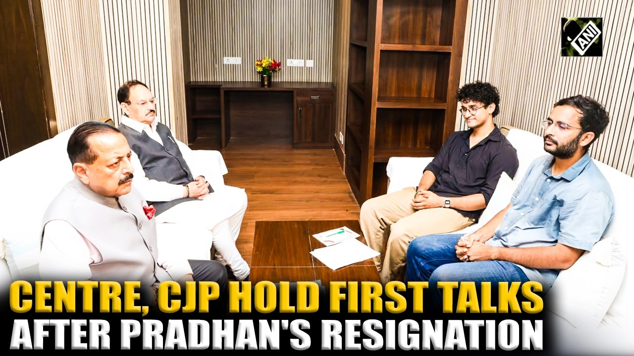 BREAKING: Centre, CJP hold 3rd round of talks as Education Minister Dharmendra Pradhan resigns