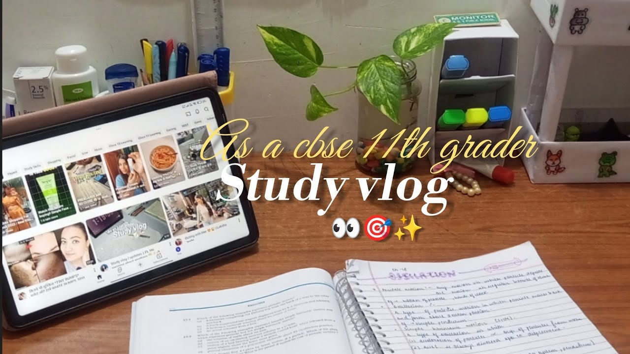 A Productive Study Day in My Life | Realistic Study Vlog 💻☕