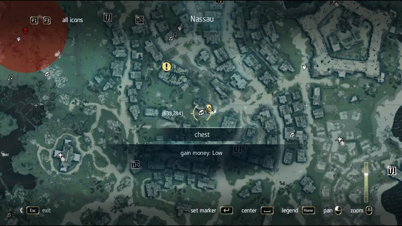 Assassin's Creed Black Flag - Nassau church chest