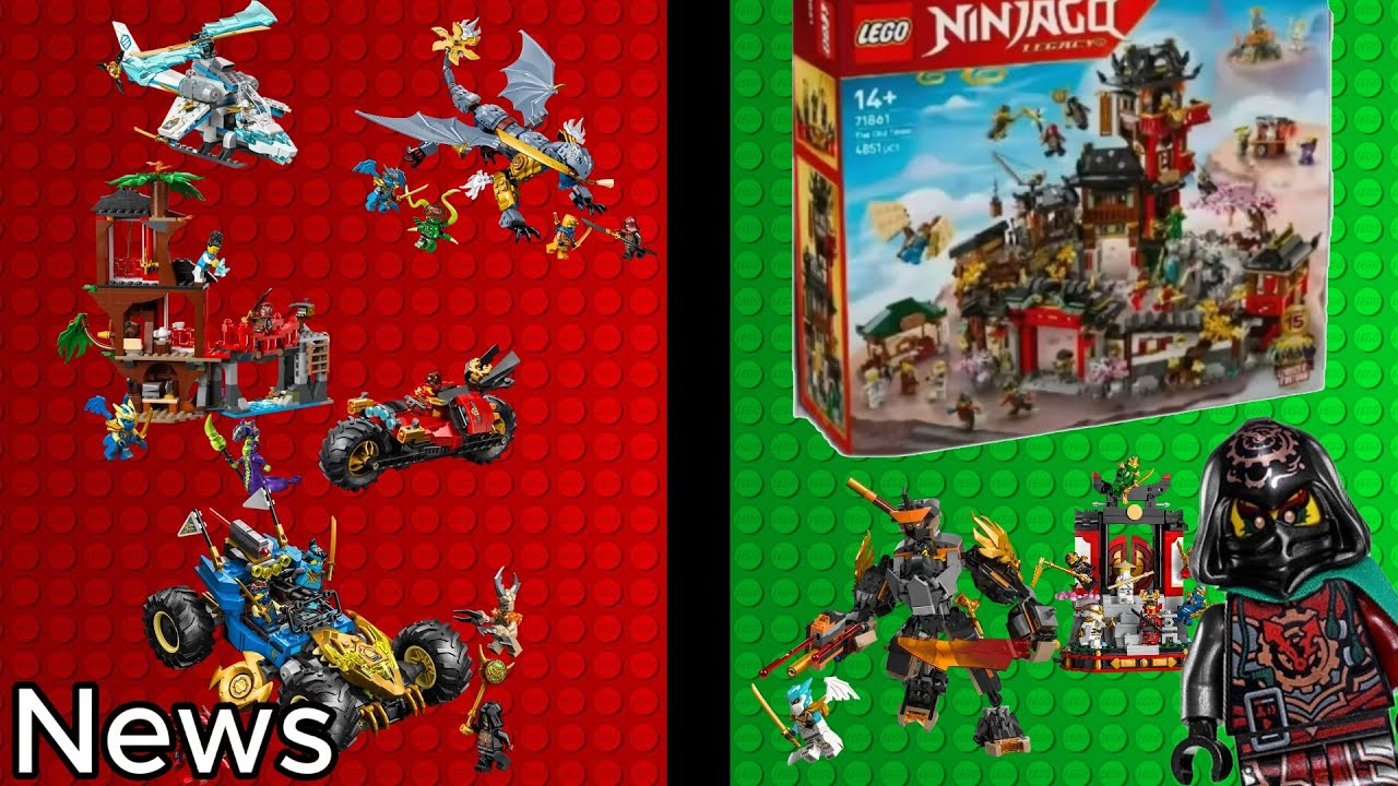 Lego News: Ninjago Winter 2026 Sets mit Old Town!