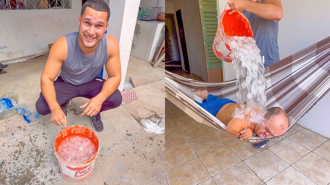 LEÔNCIO ACORDOU PILILIU COM BANHO GELADO E ELE FICOU FURIOSO 🤣 | PILILIU DA RESENHA