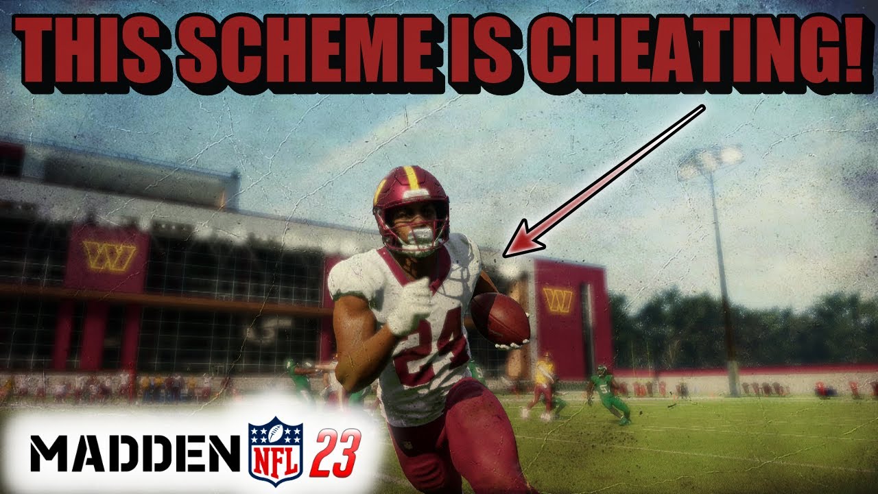 THIS SCHEME IS CHEATING! THE MOST UNIQUE OFFENSE IN MADDEN 23!