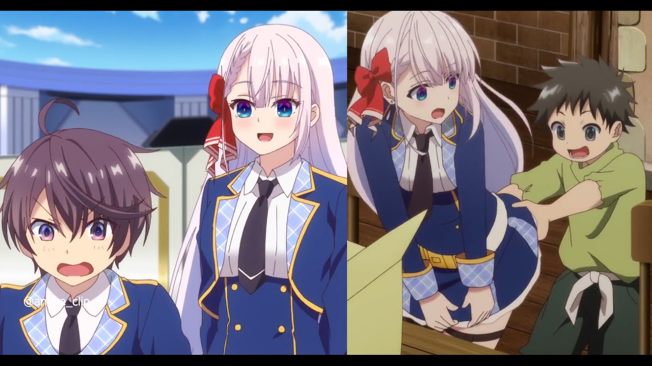 [ BEST MOMENTS #4]  Riselia x Leonis 💞 || Seiken Gakuin no Makentsukai  @anime_clip_h