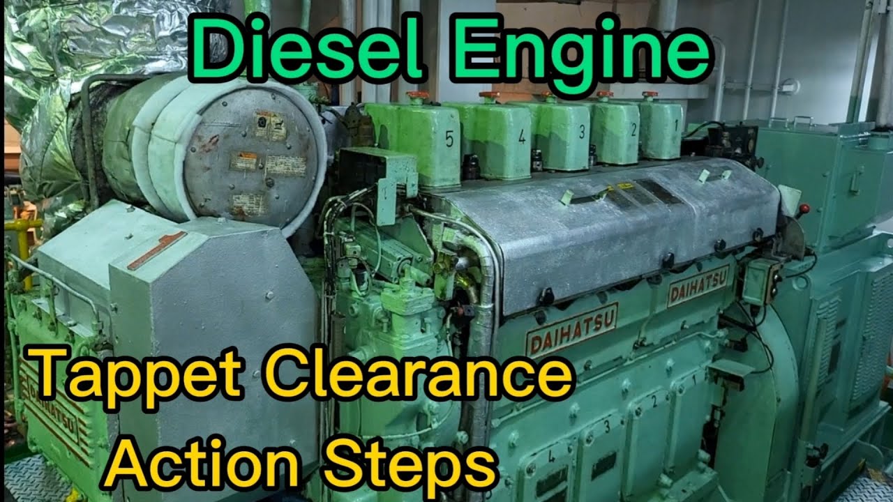 Tappet Clearance Diesel Engine. #daihatsu #technology #education