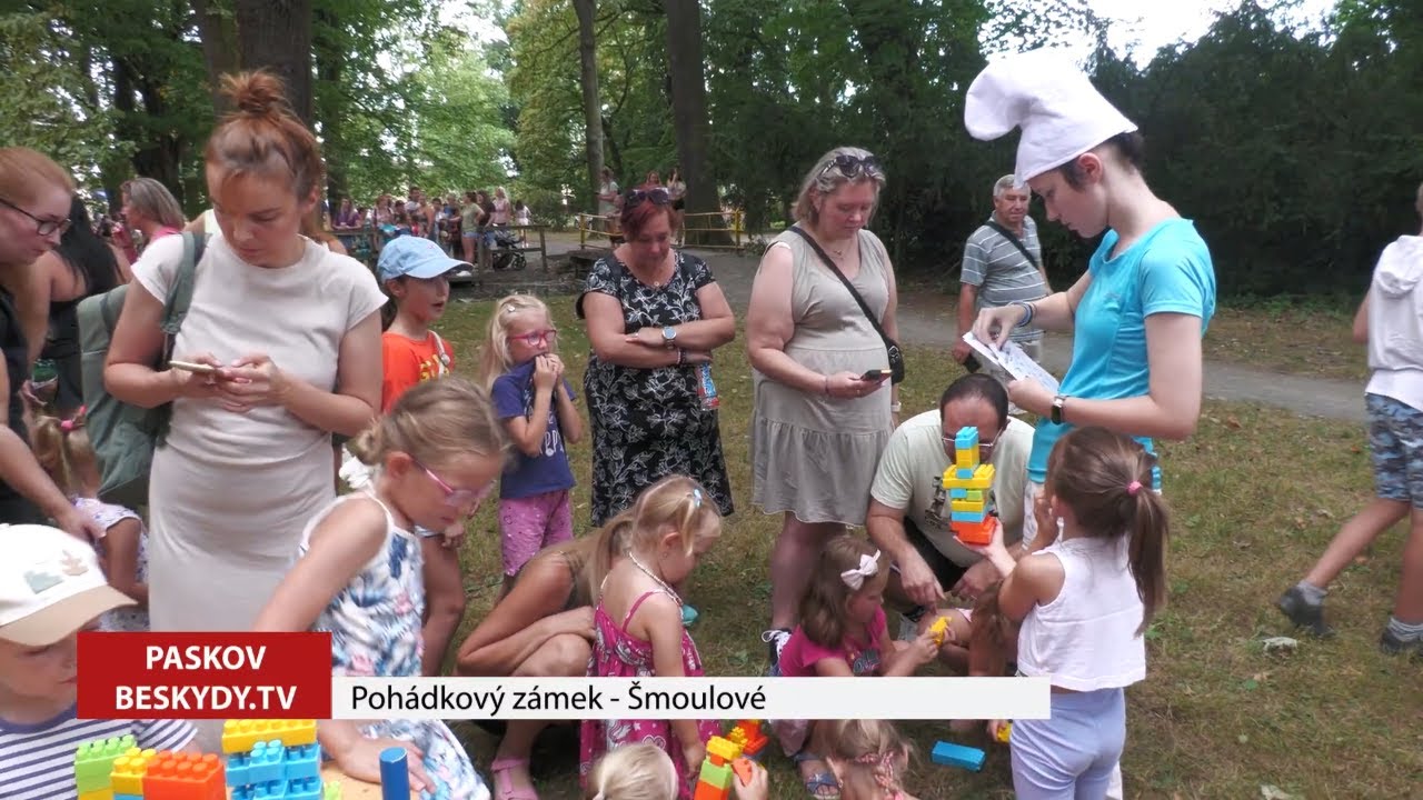 Paskov ► Pohádkový zámek Paskov - Šmoulové │ #Beskydy.TV │ @BeskydskaTelevize