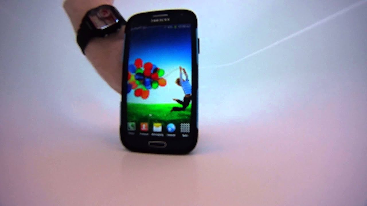 Samsung Galaxy S4 Water Test