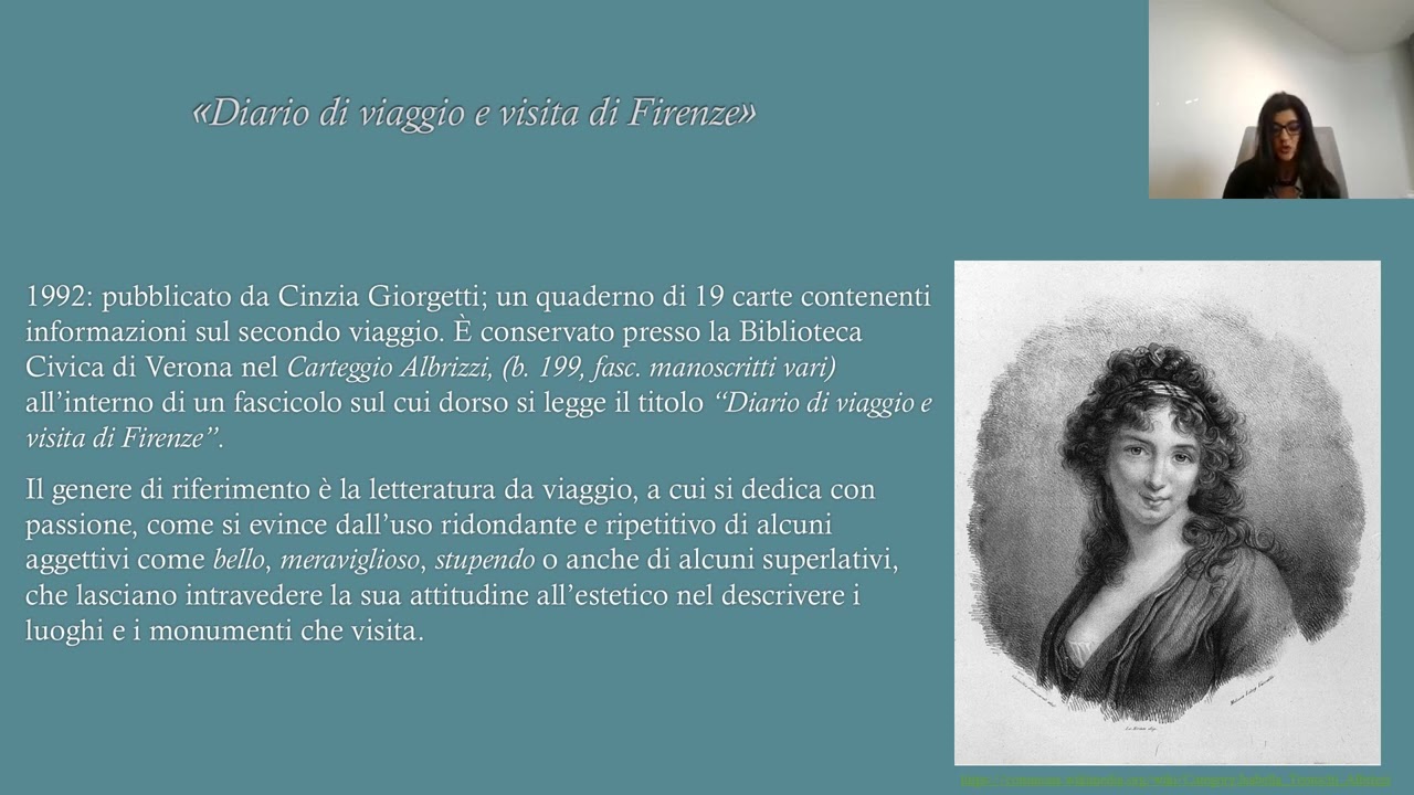 Isabella Teotochi Albrizzi - Ep. 3 - Rubrica delle donne d’arte, di cultura e di viaggio