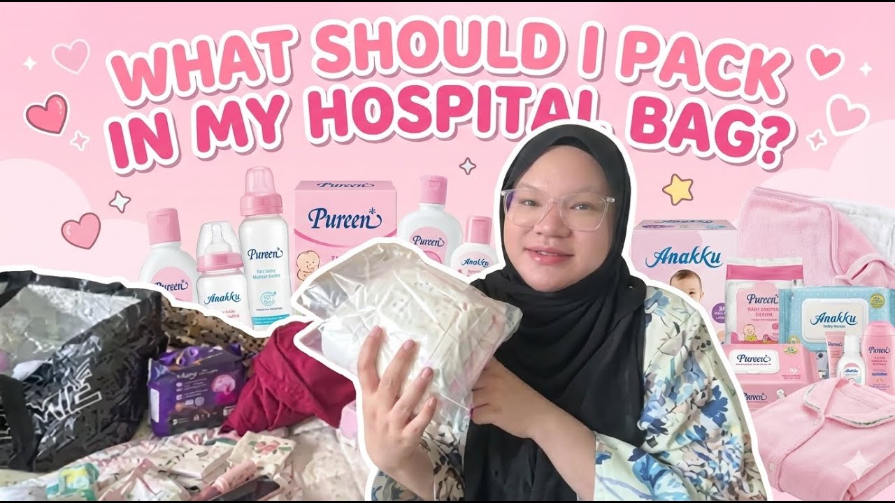 What should I pack in my hospital bag?🤰👜