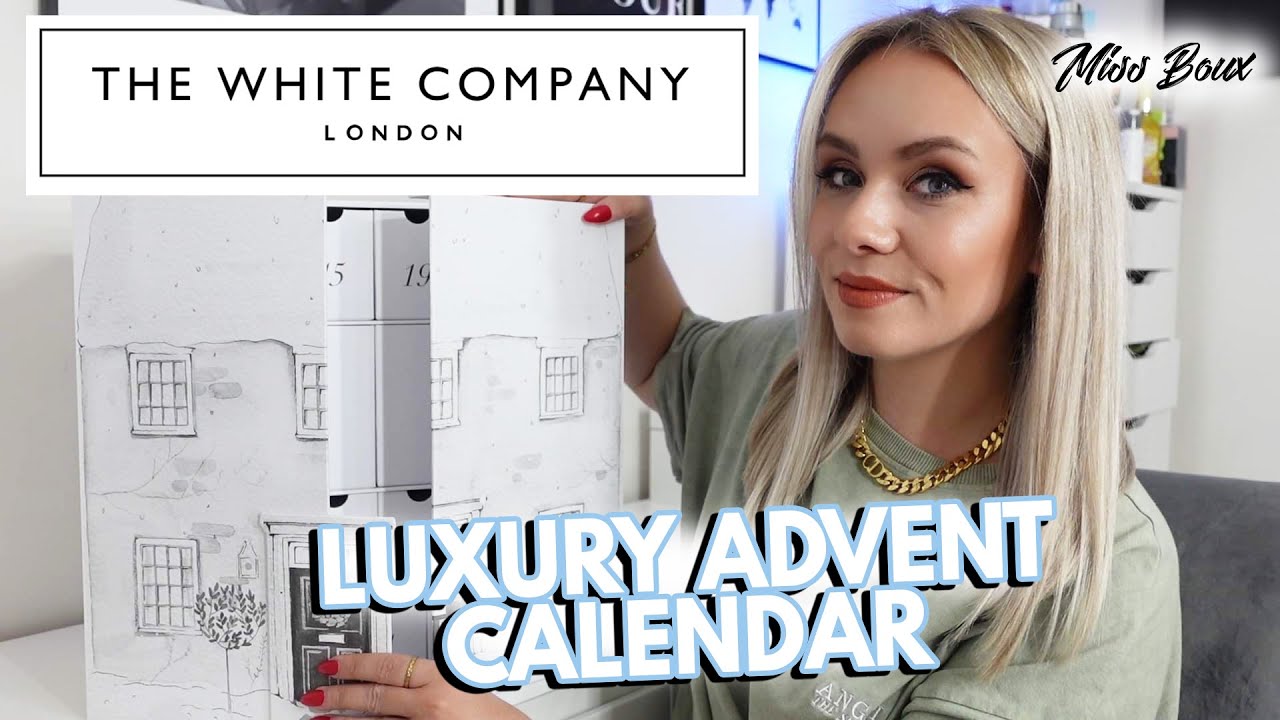 THE WHITE COMPANY ADVENT CALENDAR 2022 UNBOXING | LUXURY ADVENT CALENDAR 2022 - MISS BOUX