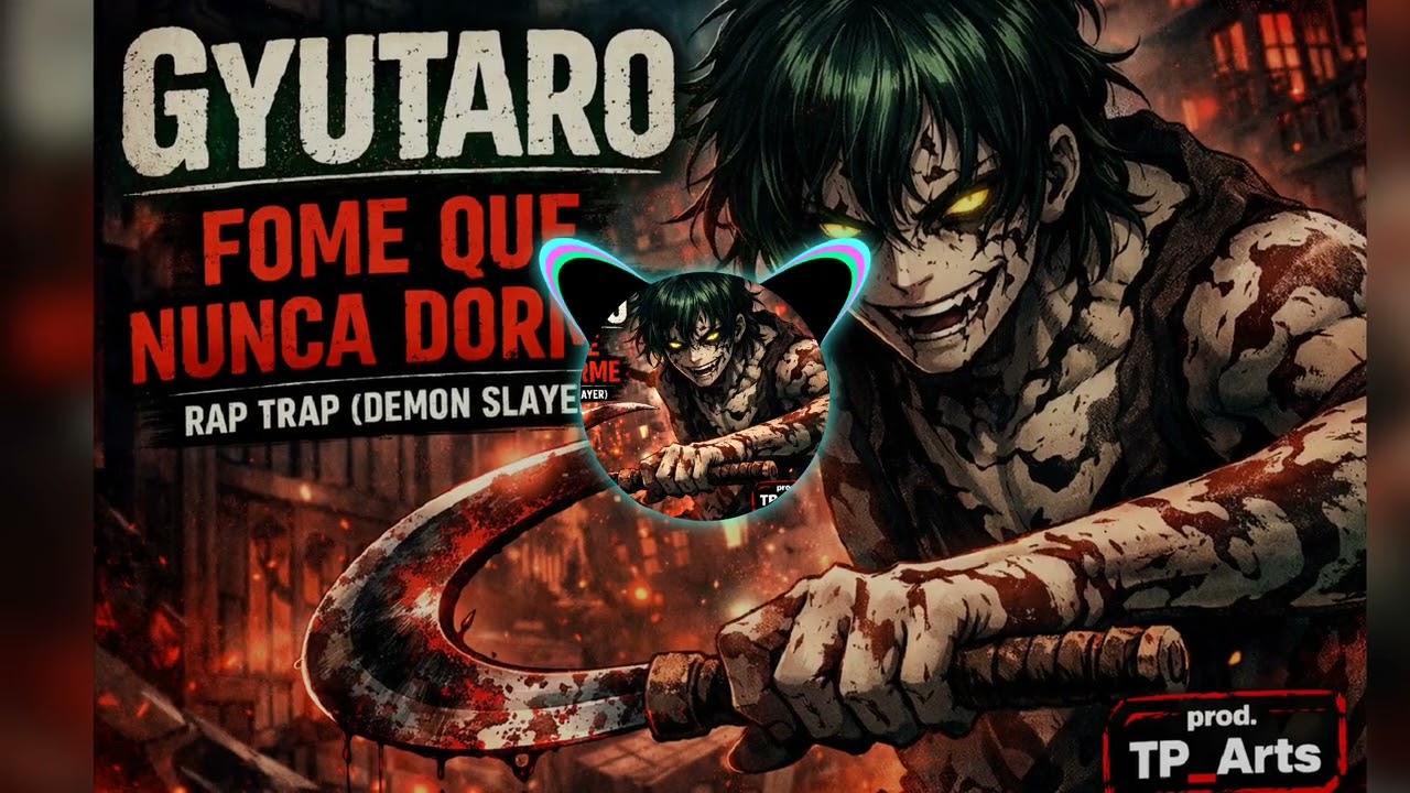 Gyutaro – Fome Que Nunca Dorme | Rap Trap (Demon Slayer)