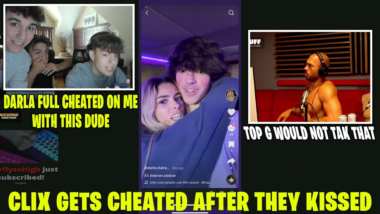Clix Gets Cheated By Girl He Kissed On Tate Stream Then Gets in A Call With Her To Clarify Things