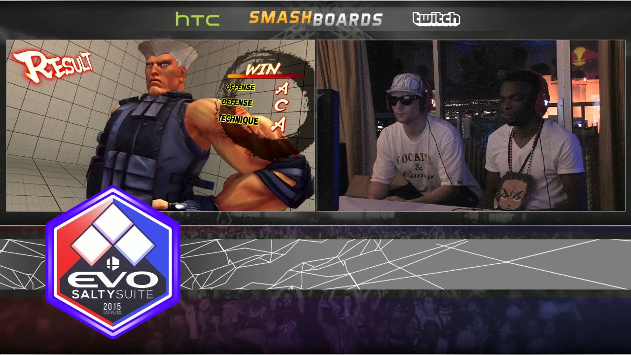 USF4 @ EVO 2015  Red Bull Salty Suite - PIE Smug vs UM imstilldadaddy [720p/60fps] - FT10 for $1000!