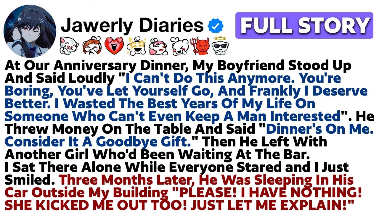 FULL STORY At Our Anniversary Dinner, My BF Stood Up And Said Loudly 'I Can't Do This Anymore'
