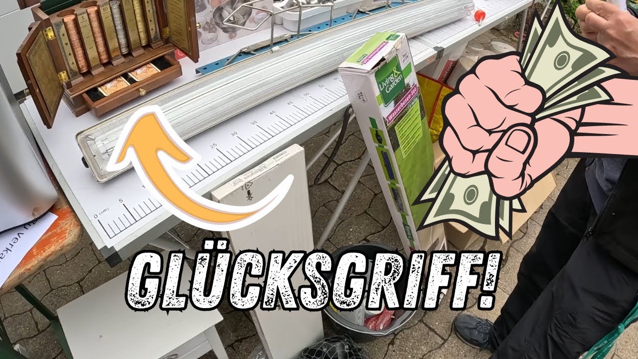 Was für ein Glücksgriff auf dem Flohmarkt / Reselling Tour 👀