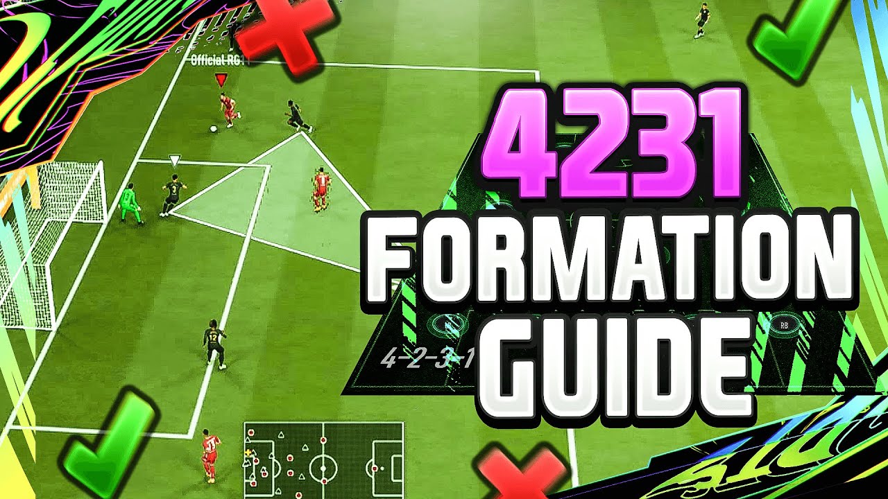 FIFA 21 4231 BEST CUSTOM TACTICS & INSTRUCTIONS! HOW TO PLAY WITH THE 4231 (FIFA 21 META FORMATIONS)