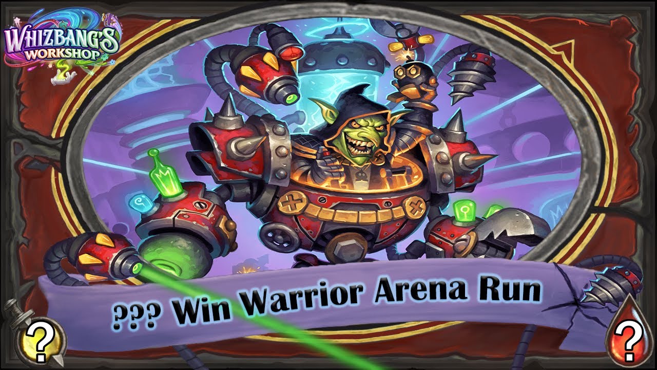 Dr. Boom, Mad Genius Warrior Hearthstone Arena Run