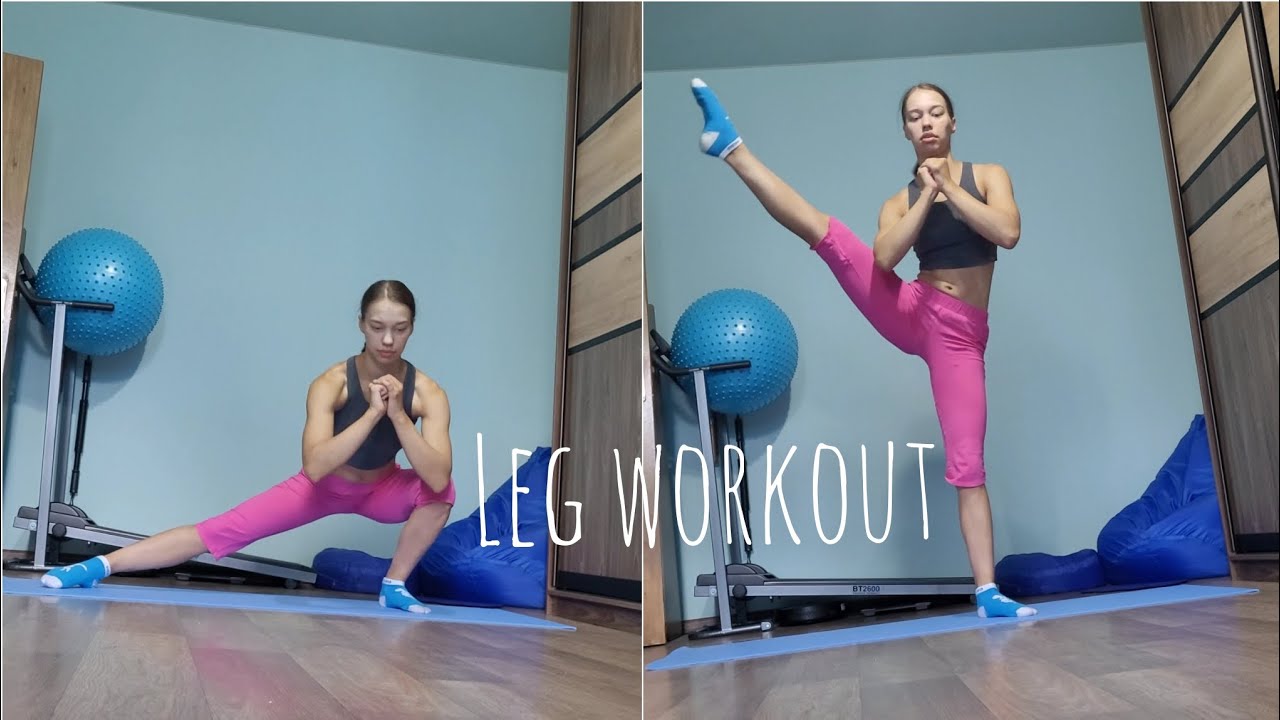 Home leg workout, sport blog | День ног, домашняя тренировка.