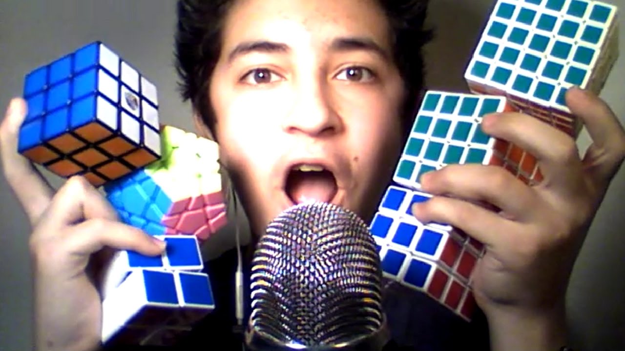 💯ASMR Rubik's Cube Triggers💯 [NO TALKING](Tapping, Turning, Scratching)