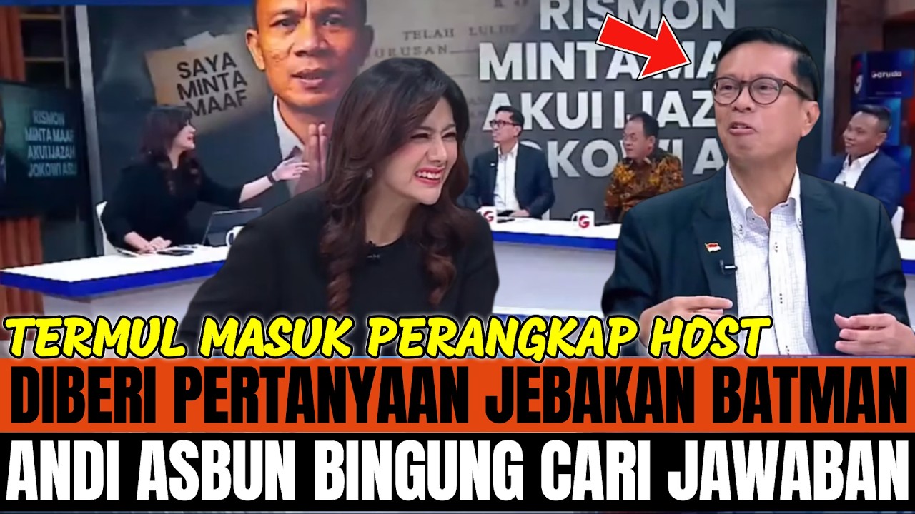 MASUK JEBAKAN BATMAN YG DIBUAT OLEH HOST,ANDI ASBUN DIKETAWAIN HOST CANTIK