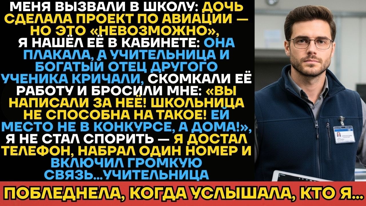 «Это Написал Не Ребёнок!» — Кричала Учительница. Но Я Достал Телефон, И В Кабинете Все Онемели