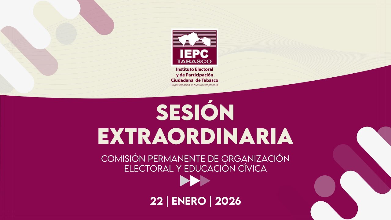 Sesión Extraordinaria de la Comisión Permanente de COEYEC