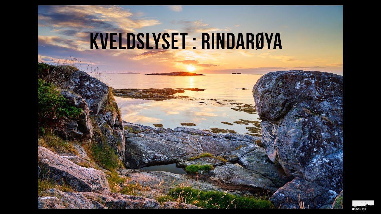 Kveldslyset : Rindarøya, Aukra.