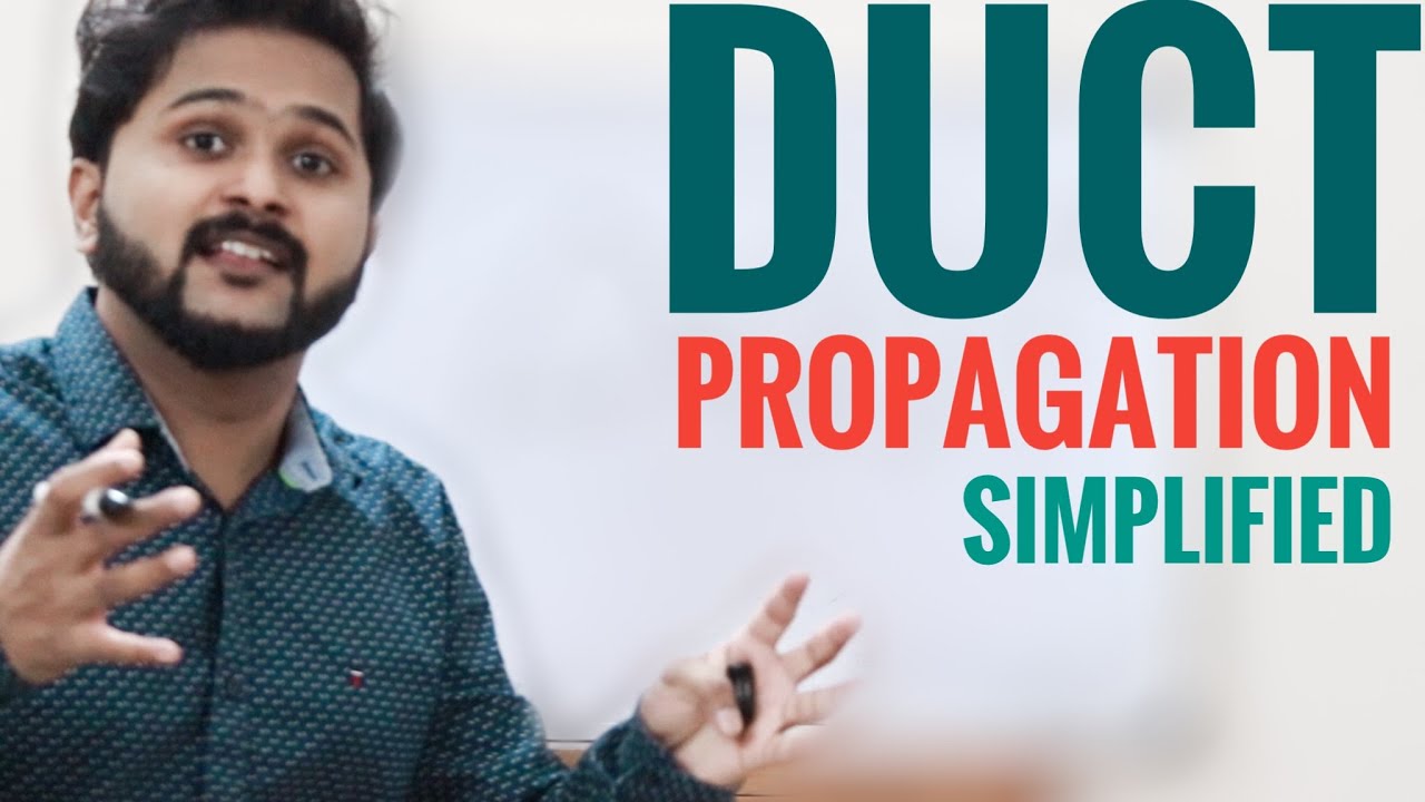 Duct Propagation in Antenna and Wave Propagation | Simplified | Super Refraction | AWP Module 6