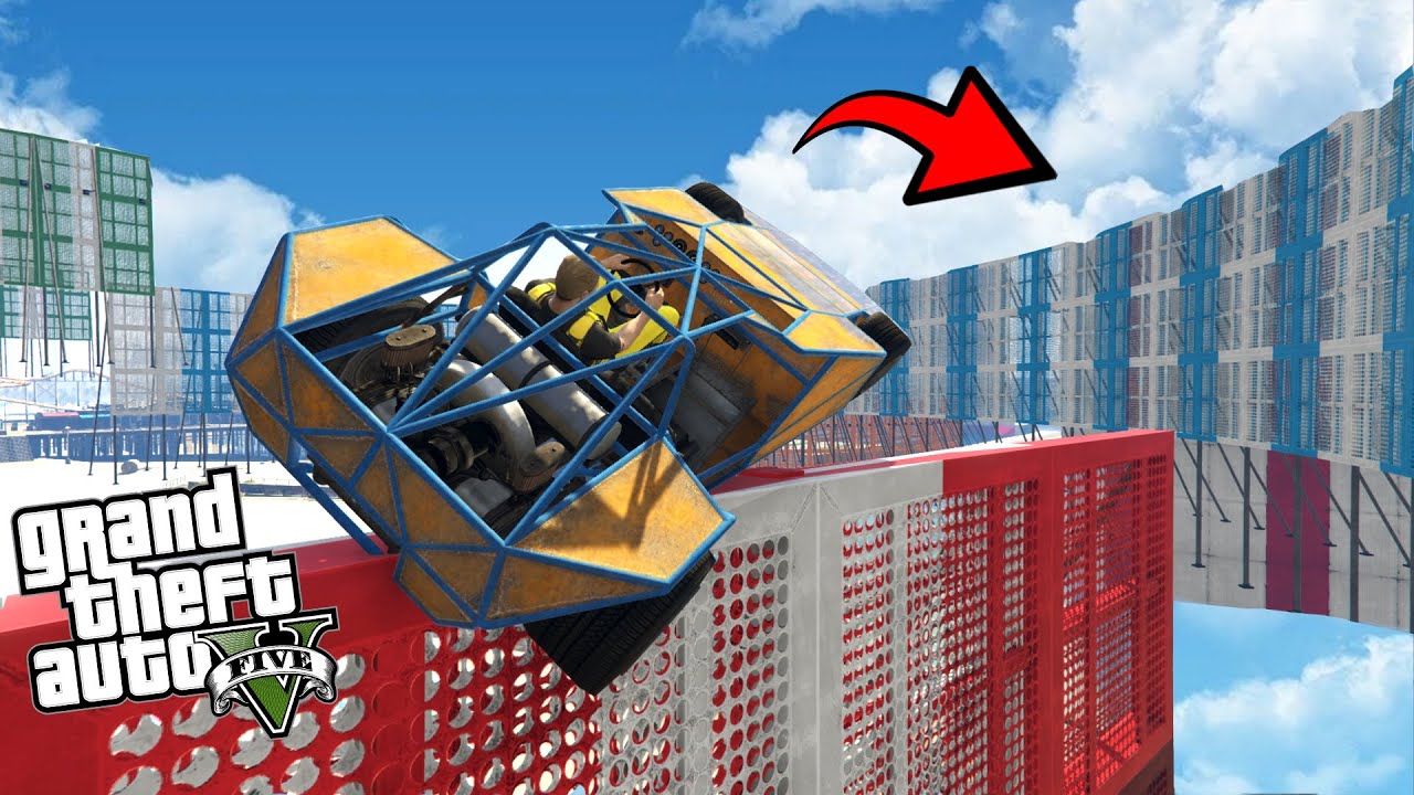 MOCNY SKILL TEST BUGGY RAMPĄ w GTA V Online z Ekipą 