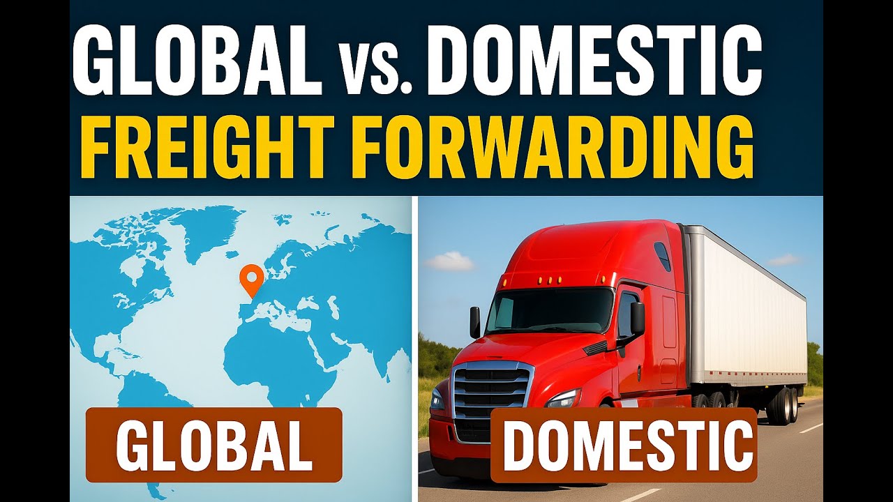 Global vs  Domestic Freight Forwarding What&rsquo;s the Real Difference