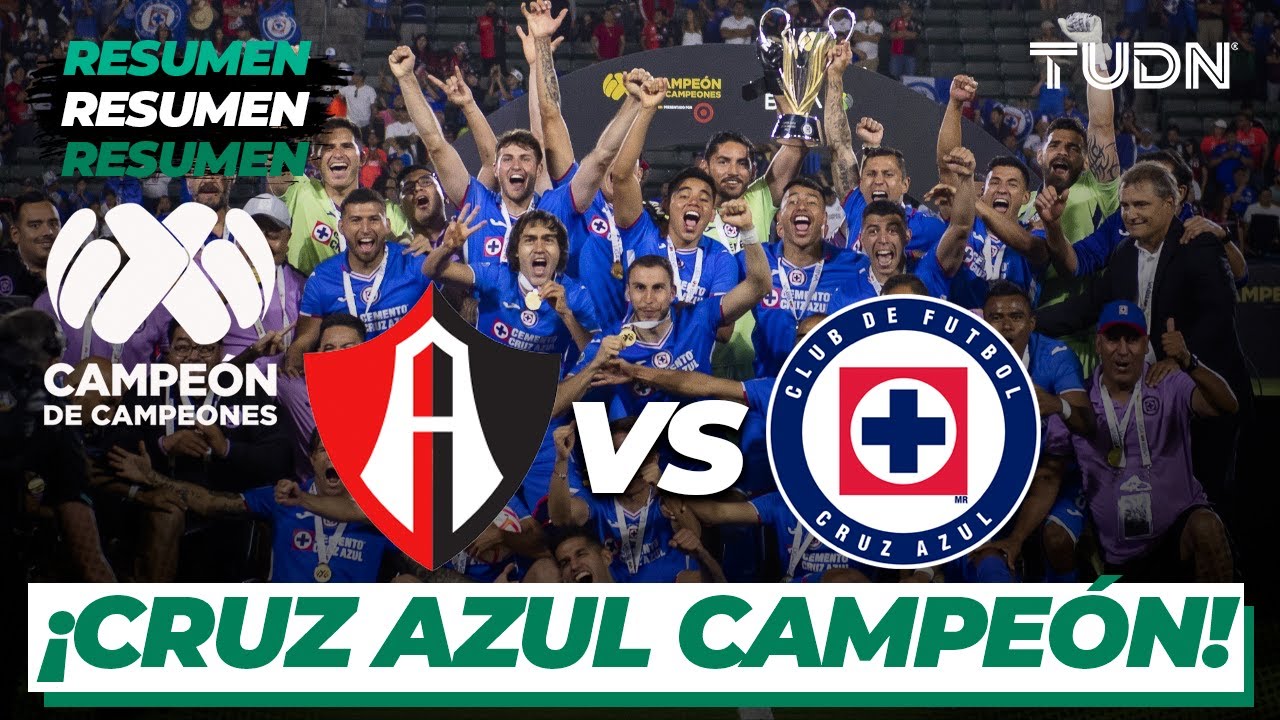 Resumen y goles | Atlas (3) 2-2 (4) Cruz Azul | Supercopa Mx 2022 | TUDN