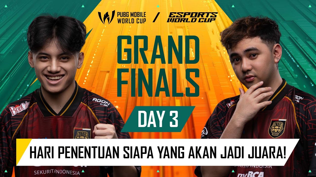 [ID] 2025 PMWC at EWC Grand Finals D3 | PUBG MOBILE WORLD CUP at ESPORTS WORLD CUP