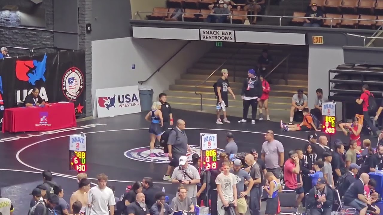 MEM. 6/1/2024 Selland Arena Fresno CA. 2nd place in 20U division 65 kg for Grecco California State