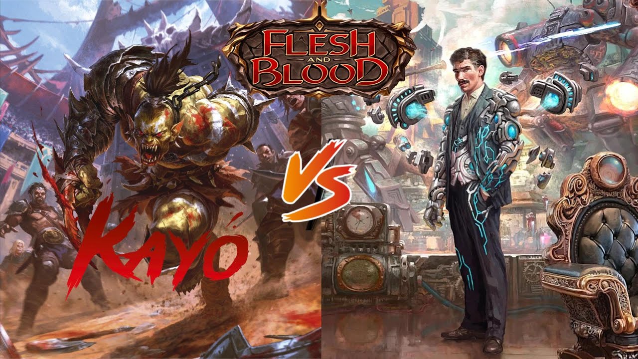 【Flesh & Blood TCG】 Kayo, Armed and Dangerous Vs. Teklovossen, Esteemed Magnate