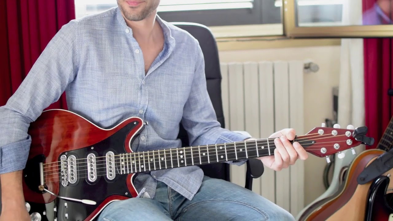 It's a hard life guitar cover