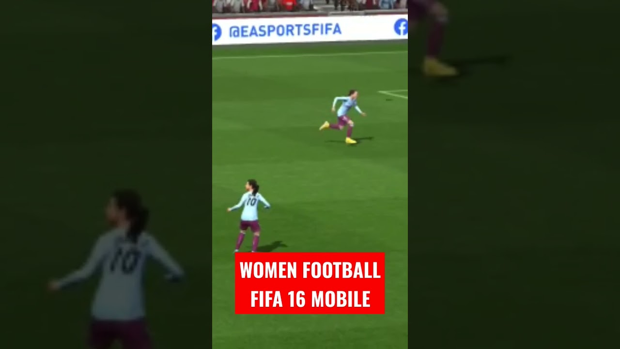 Women Team In FIFA 16 Mobile #shorts #fifa16 #fifa23