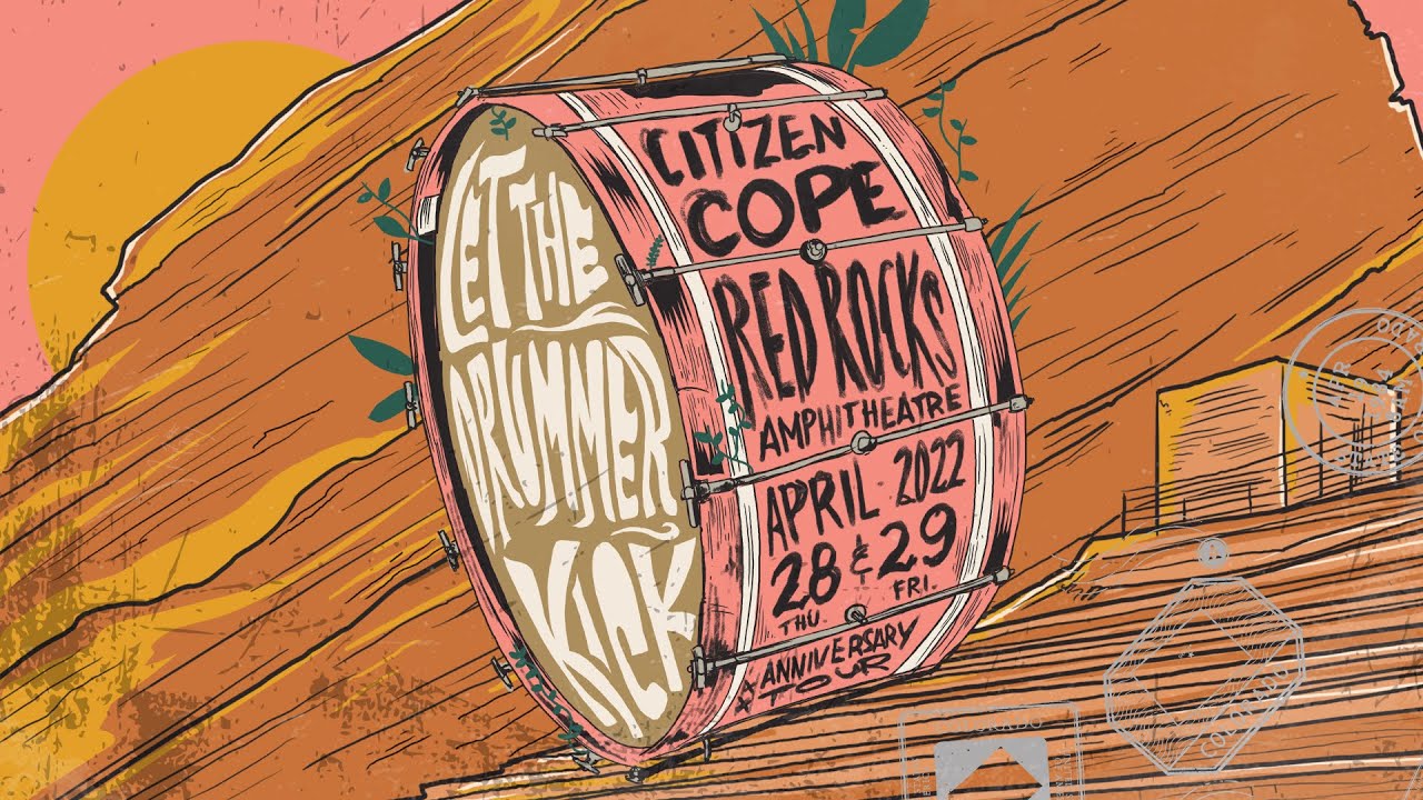 Citizen Cope - Red Rocks Amphitheater 4-29-22