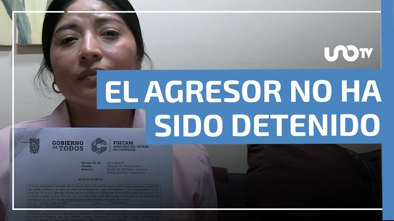 Fue agredida, amenazada y el sujeto sigue libre en Campeche