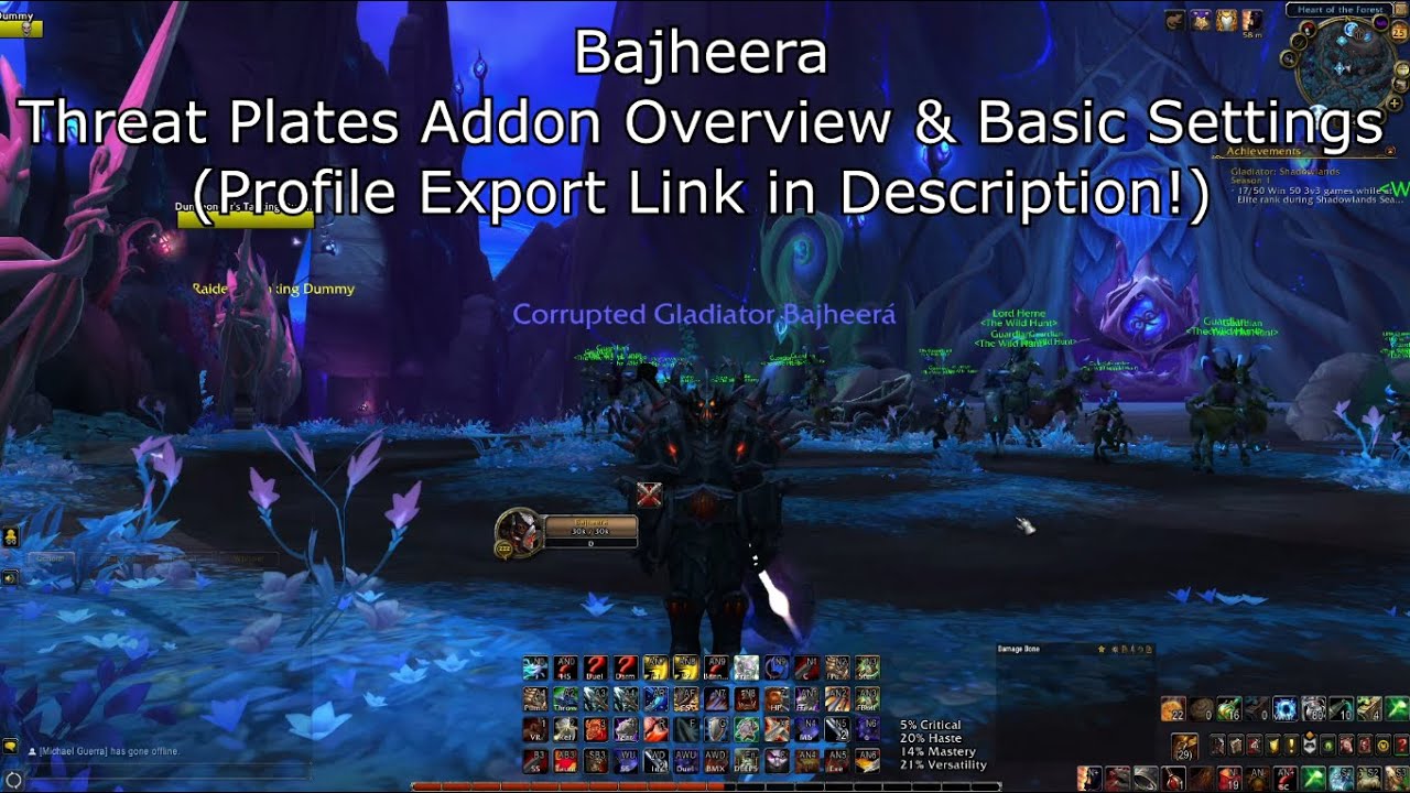 [9.2.5] Bajheera Threat Plates Settings (Nameplate Addon Overview) - Export Link in Description! :D