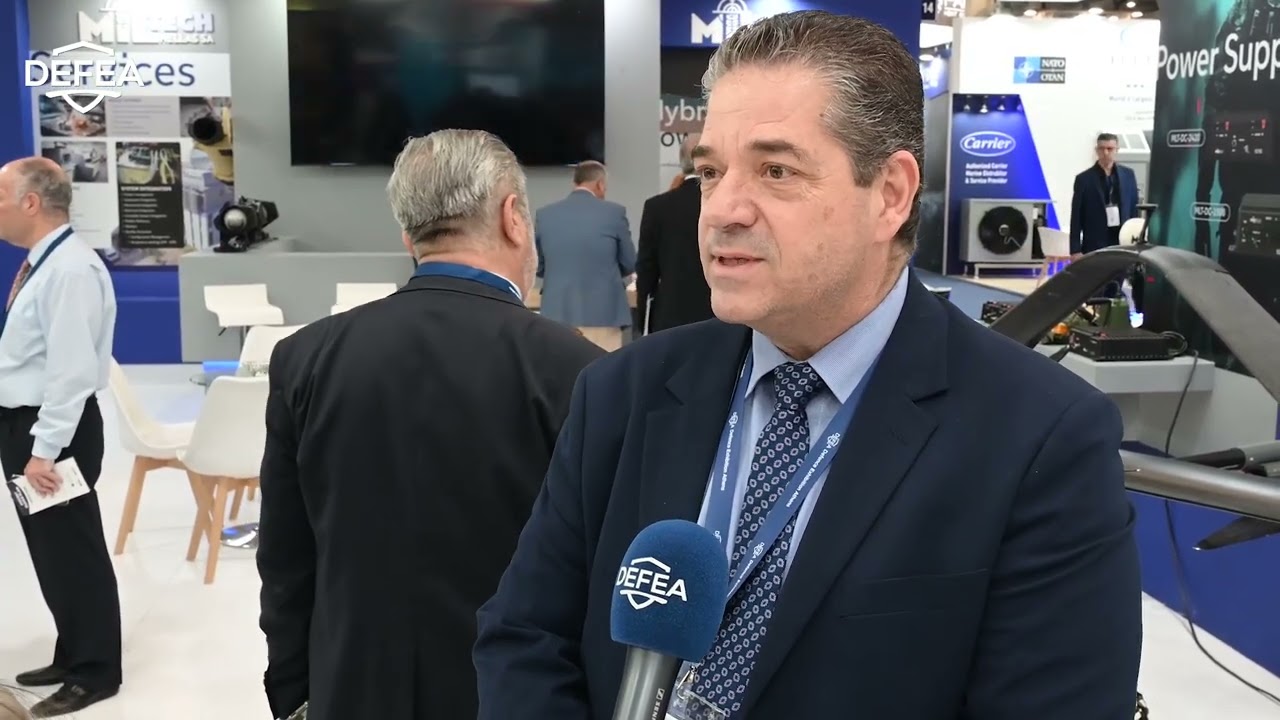 Dimitrios Dimitriou, Director of Naval and European Programmes, Miltech Hellas | DEFEA 2025