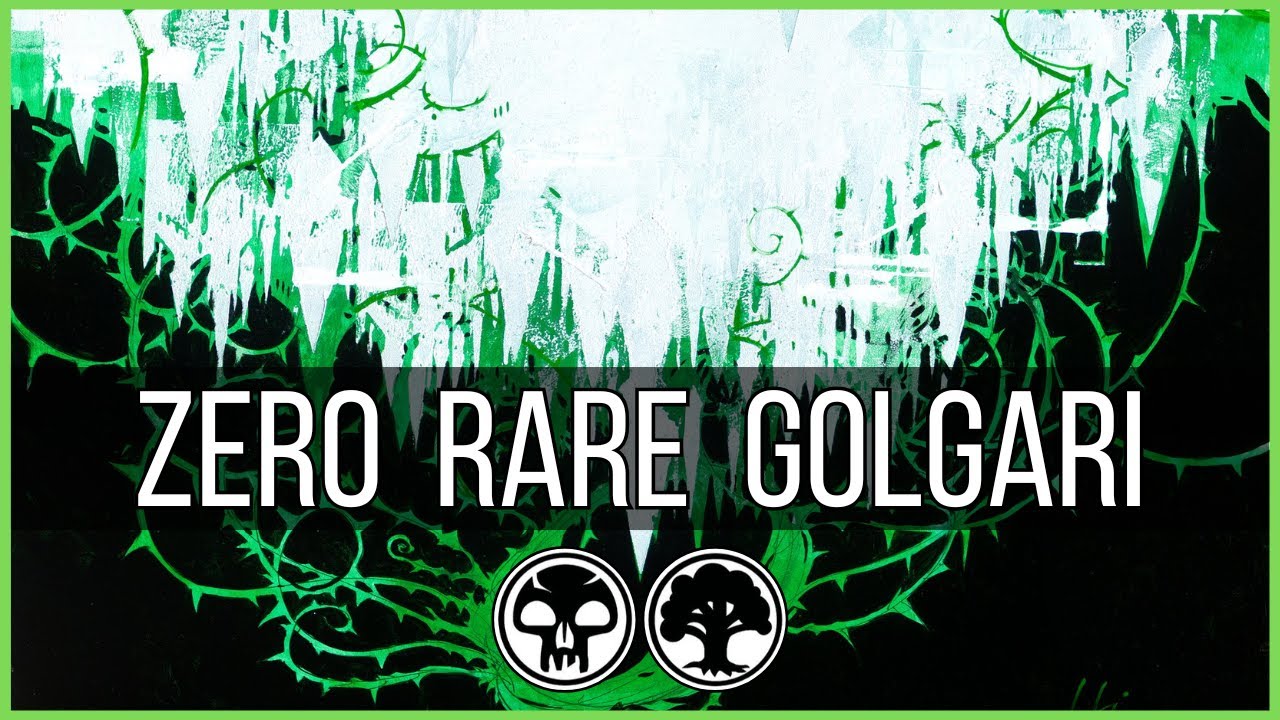 Zero Rare | Golgari Insidious Roots & Fang | Artisan Standard Budget Deck | MTG Arena
