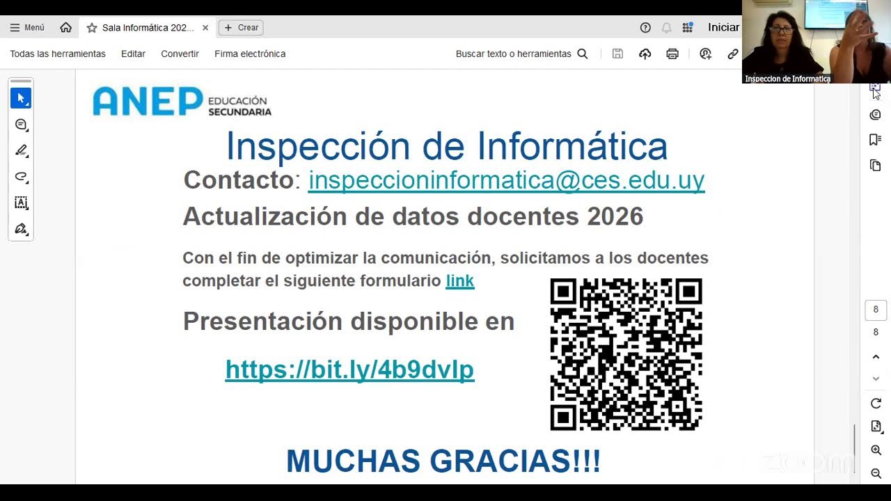 Sala Informática 2026