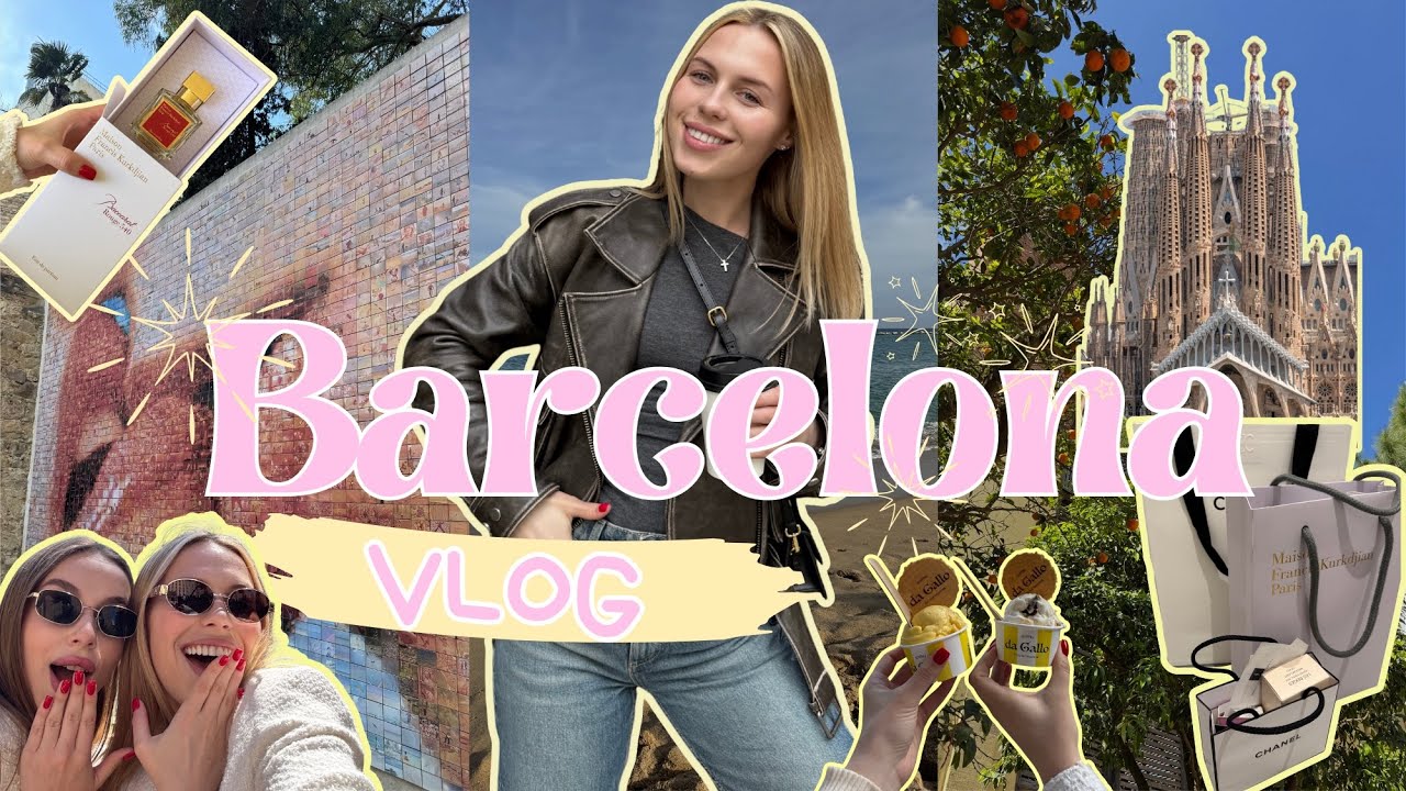 Barcelona Vlog | Шопінг | Прогулянки з подругою |  Атмосфера міста 