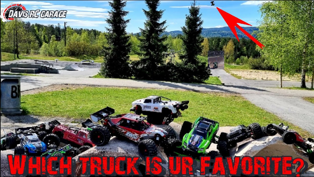 EPIC RC BASHING EVENT. 10 pluss drivers 20 pluss trucks. Arrma, Traxxas and more.