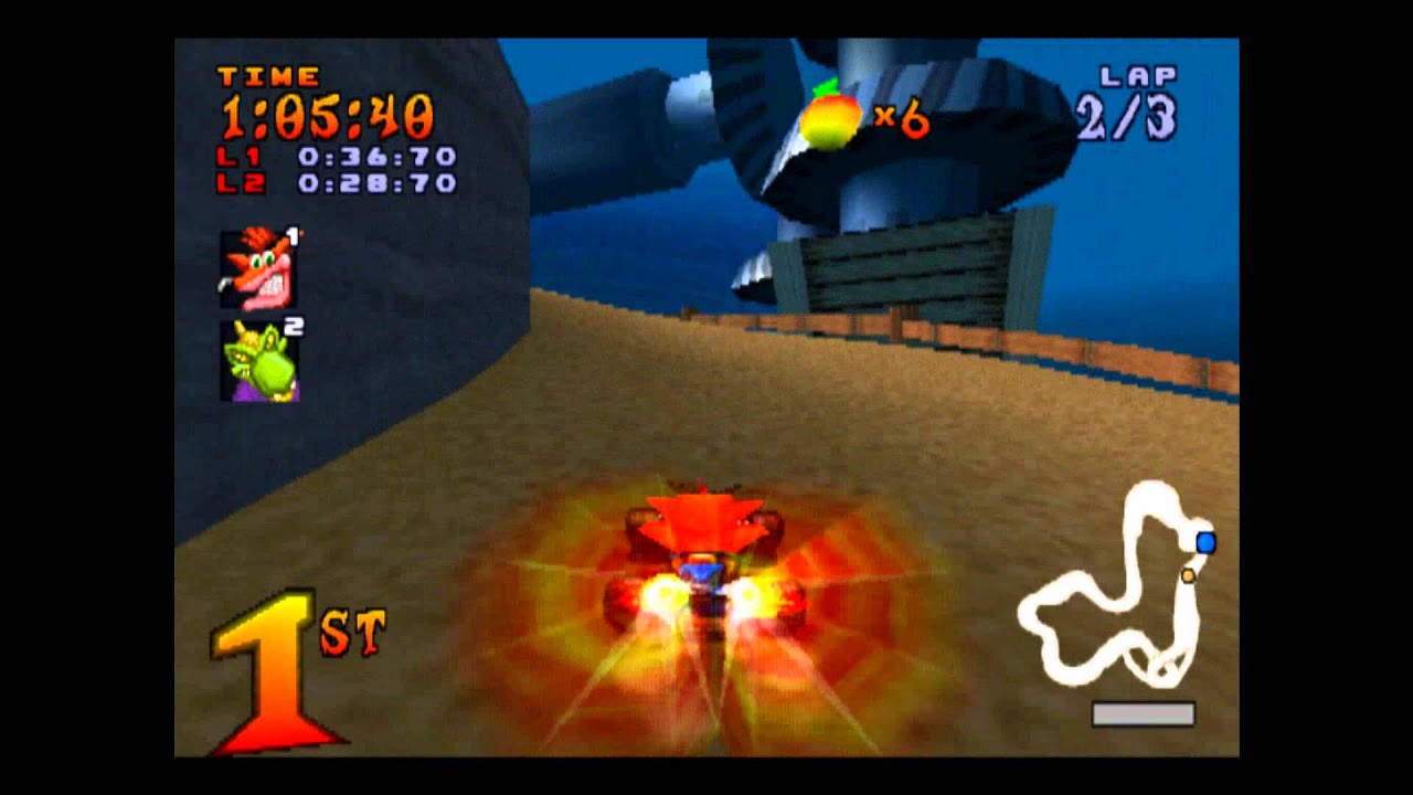 Komodo Joe's Challenge - Boss #3 - Crash Team Racing - 101% Playthrough (Part #15)