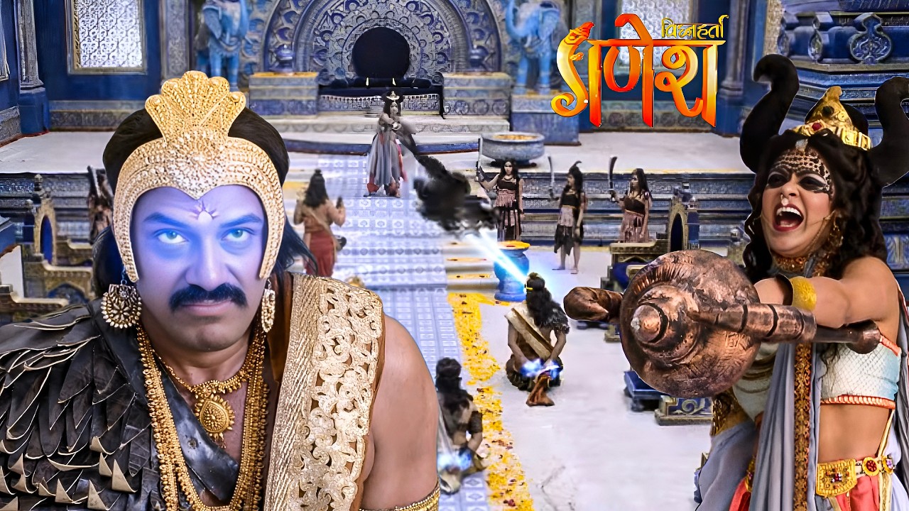 रक्षासनी ने किया शनिदेव पर वॉर || Vighnaharta Ganesha || Latest Episode ||