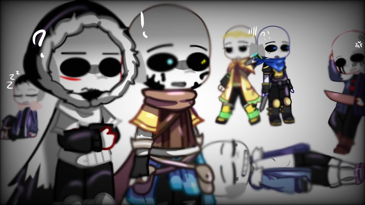 ✨Sans au’s meet my oc!!!✨ (Original)(Gacha club)(sans au)😋♥️[part 1]