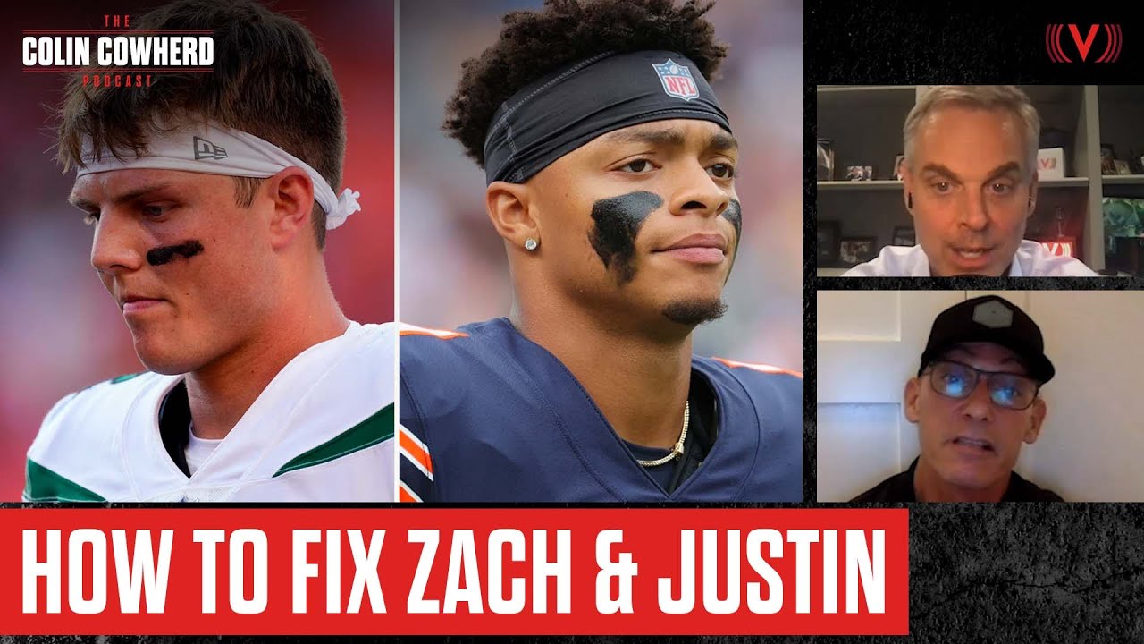 QB expert Marc Trestman pinpoints what Zach, Justin & Trevor need to fix | The Colin Cowherd Podcast
