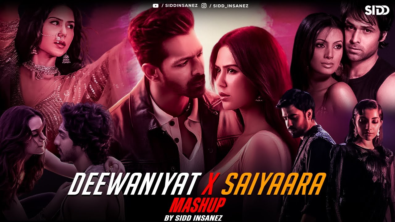 Deewaniyat X Saiyaara Mashup | SiDD iNSANEZ | Barbaad | Beete Lamhe | Vishal Mishra | 2025