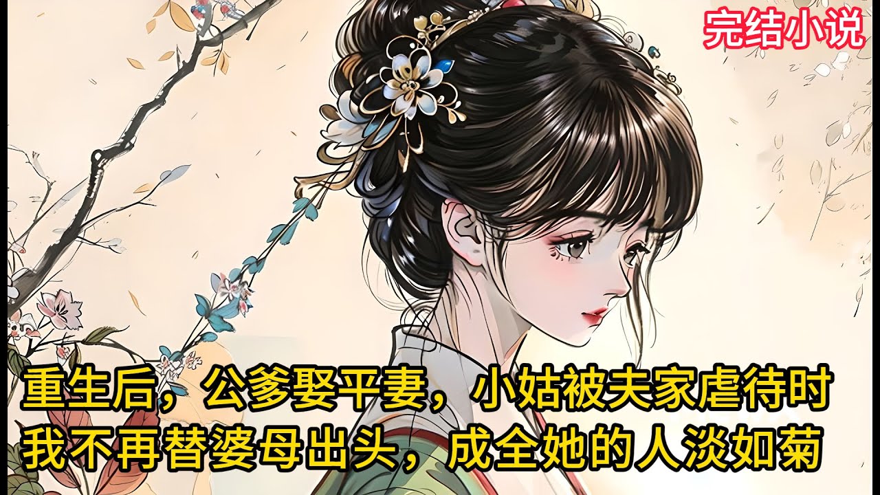 【一口氣看完 】重生后，公爹取平妻，小姑被被夫家虐待时，我不再替婆母出头，成全她人淡如菊......