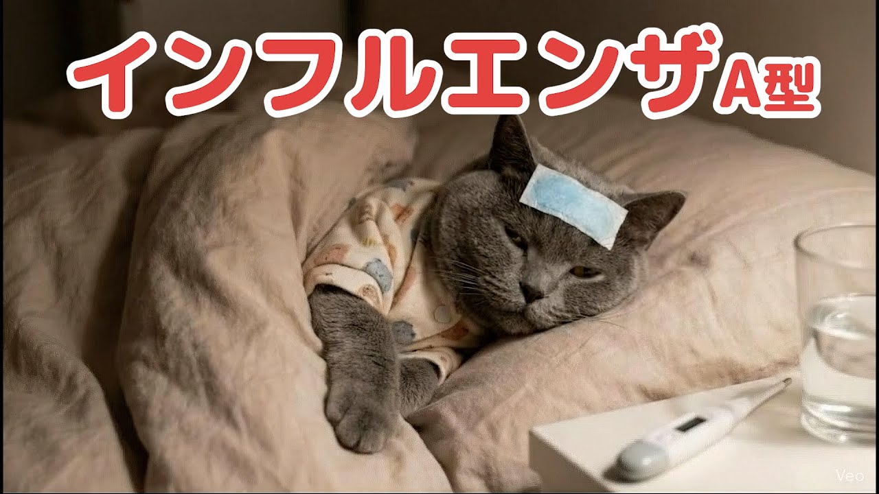 【地獄】インフルエンザの症状が辛すぎる…回復までの道のり😷🐾